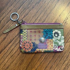 Fossil Coin Purse Wallet Keychain